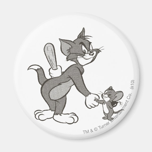 Imán Tom Y Jerry Deceitful Handshake (Frente)