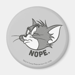 Imán Tom y Jerry el Tom dice Nope