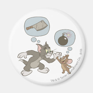 Imán Tom y Jerry Evil Thoughts