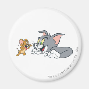 Imán Tom y Jerry hace caras