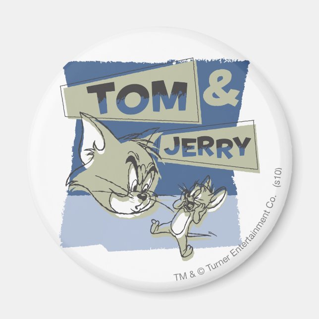 Imán Tom y Jerry Scardey Mouse (Frente)