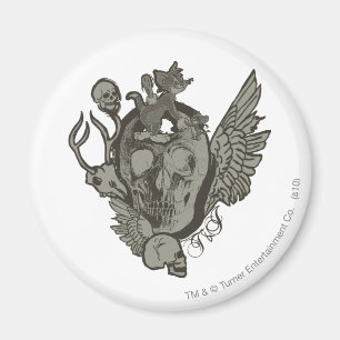 Imán Tom y Jerry Skull