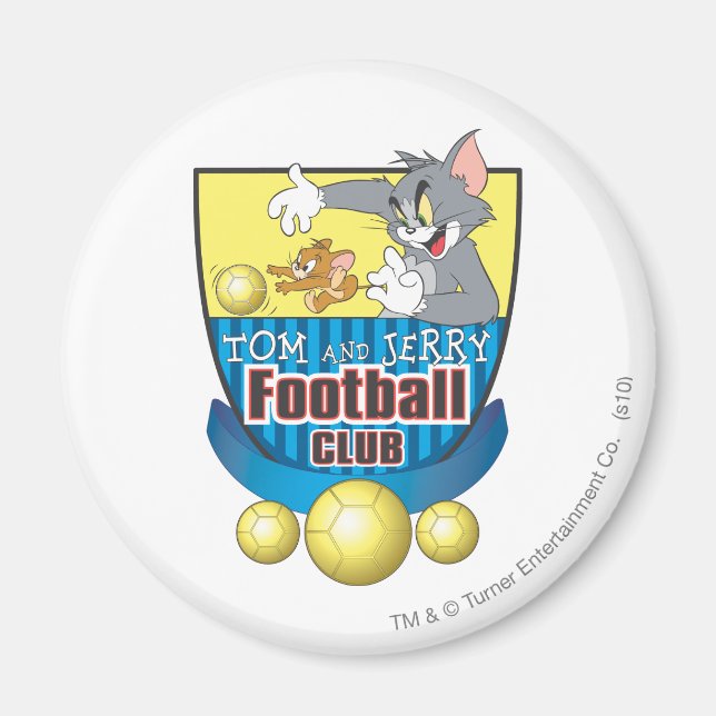 Imán Tom y Jerry Soccer (fútbol) 5 (Frente)
