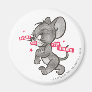 Imán Tom y Jerry Tough Mouse 3