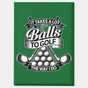 Imán Toma un montón de bolas - golf divertido