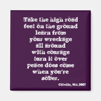 Imán Tomar el camino alto