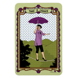 Imán Tomar una oportunidad_A_ nevera de 4x6