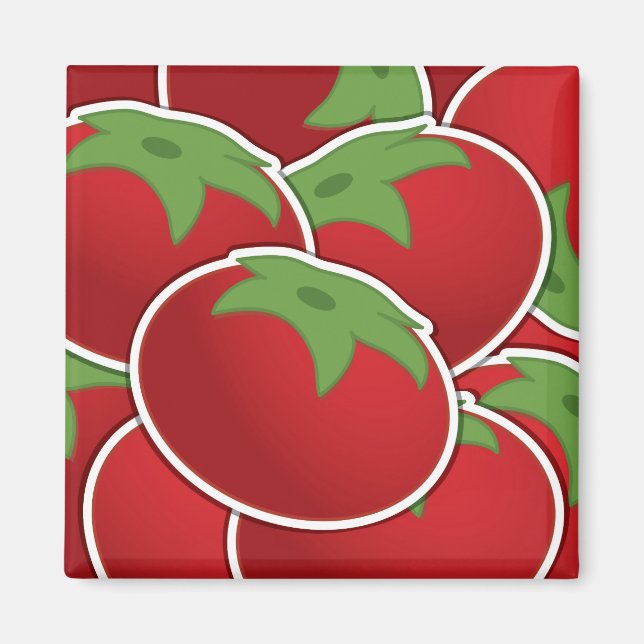 Imán Tomate fundido (Frente)