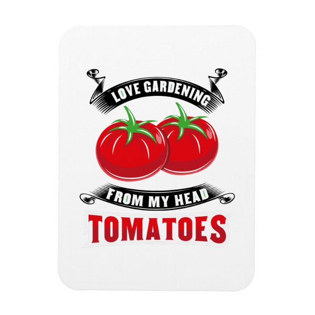 Imán Tomates de jardinería Tomatohead (Vertical)