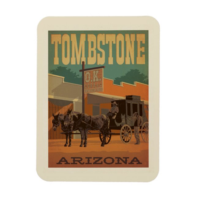 Imán Tombstone, Arizona (Vertical)