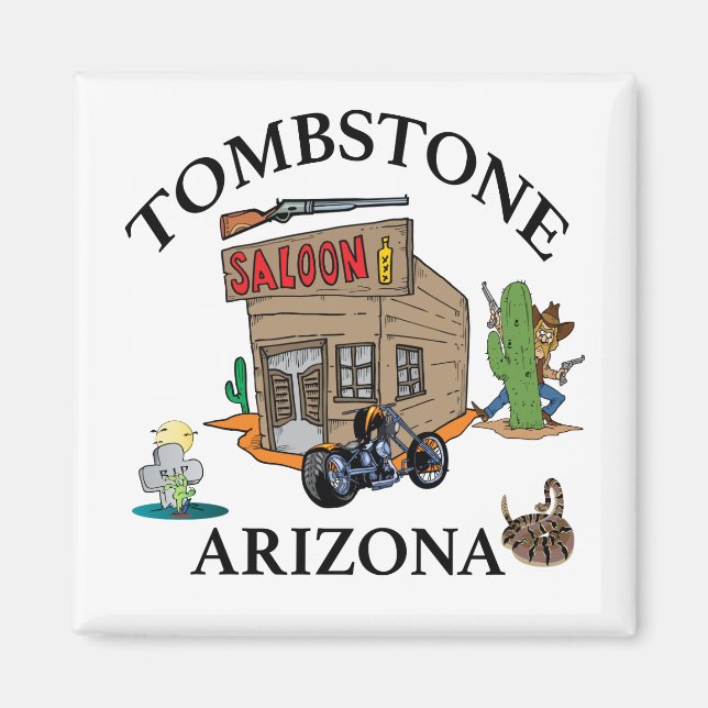 Imán Tombstone, Arizona (Frente)