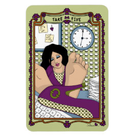 Imán Tome el refrigerador Five_A_4x6