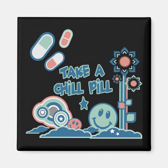 Imán Tome la píldora de la píldora (Frente)