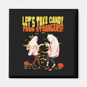 Imán Tomemos a Candy de la divertida Halloween de los e