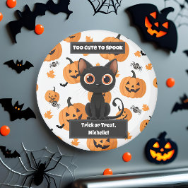 Imán Too Cute to Spook – Custom Halloween Magnet