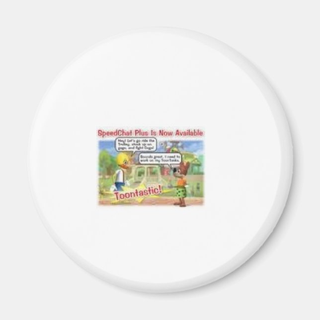 Imán toontown eres suficiente (Frente)