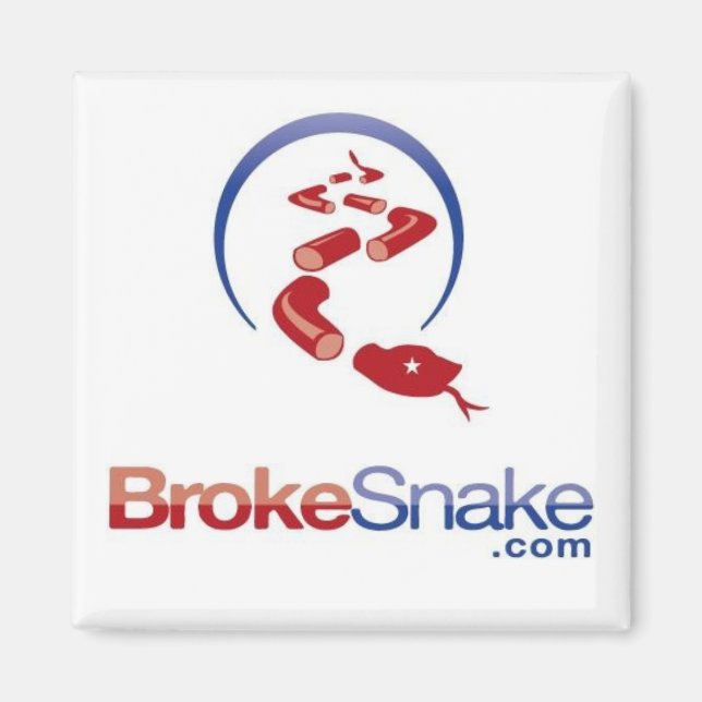 Imán top de la serpiente del logo de BS (Frente)
