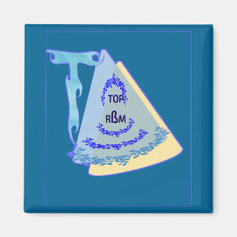 IMÁN TOP_MODERN_BLUE_SO CUTE