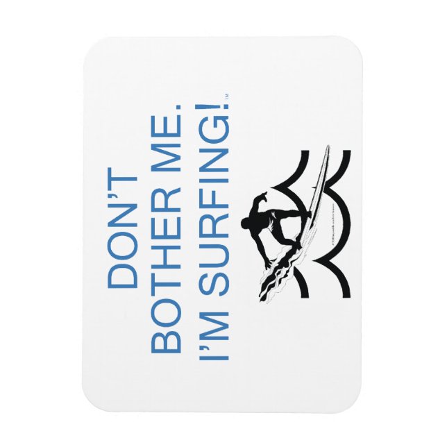 Imán TOP No me molestes Estoy navegando (Vertical)