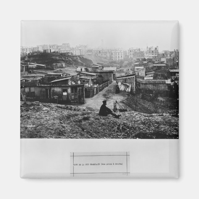 Imán Top of rue Champlain Paris, 1858-78 (Frente)