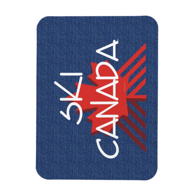 Imán TOP Ski Canada (Vertical)