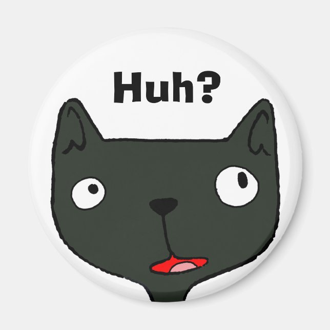 Imán TOPAZfaceHUHQUÉ, ¿eh? (Frente)