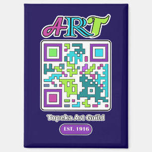 Imán Topeka Art Guild Magnet