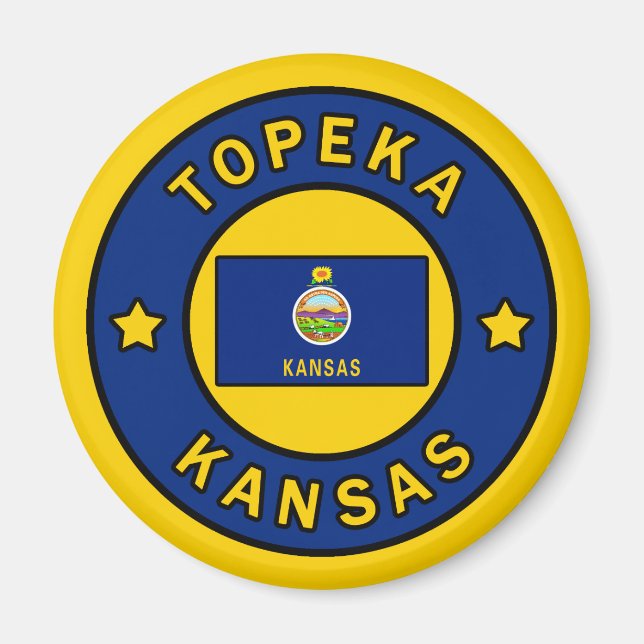 Imán Topeka Kansas (Frente)