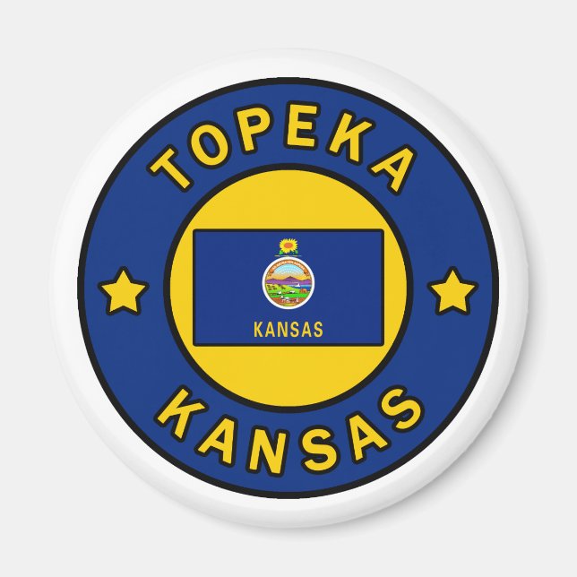 Imán Topeka Kansas (Frente)