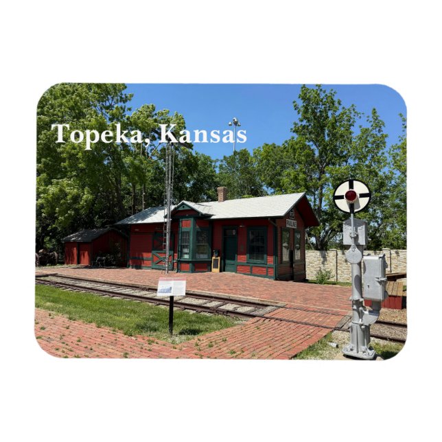 Imán Topeka Kansas (Horizontal)