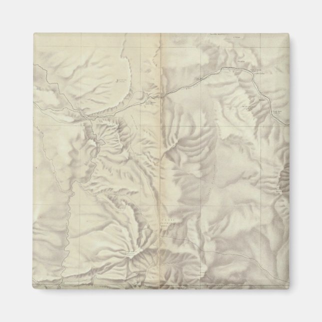 Imán Topográfico de la Cuenca del Río Verde (Frente)