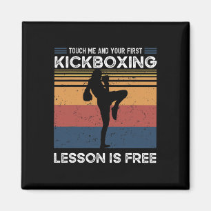 Imán Tóqueme y su primera lección de kickboxing es grat