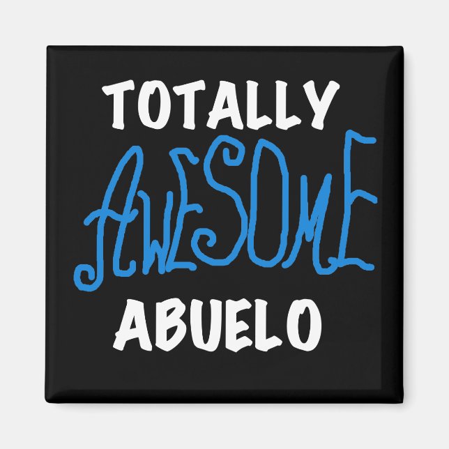 Imán Toques y regalos magníficos de Abuelo (Frente)