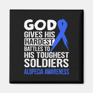 Imán Tórax Soldados Alopecia Conciencia T