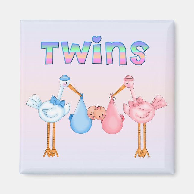 Imán Tormenta con gemelos (Frente)