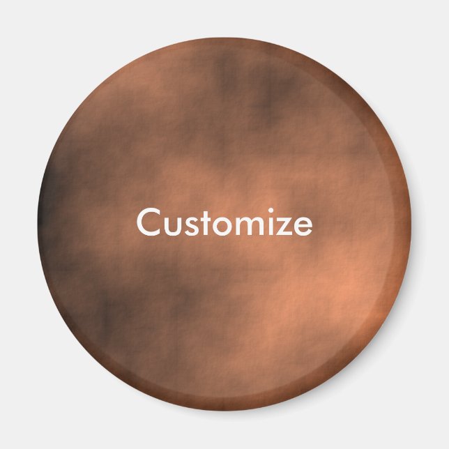 Imán Tormenta de arena marciana - Plantilla (Frente)