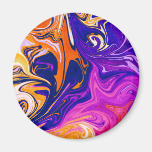 Imán Tormenta de colores   Mejor pintura abstracta