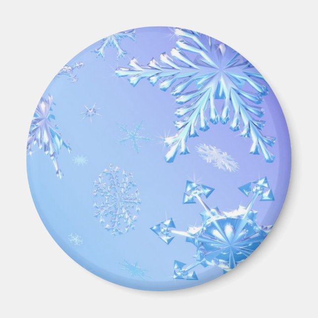Imán Tormenta de nieve (Frente)