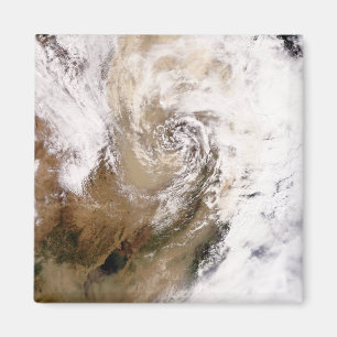 Imán Tormenta del polvo en China septentrional