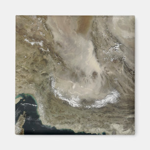 Imán Tormenta del polvo en Irán