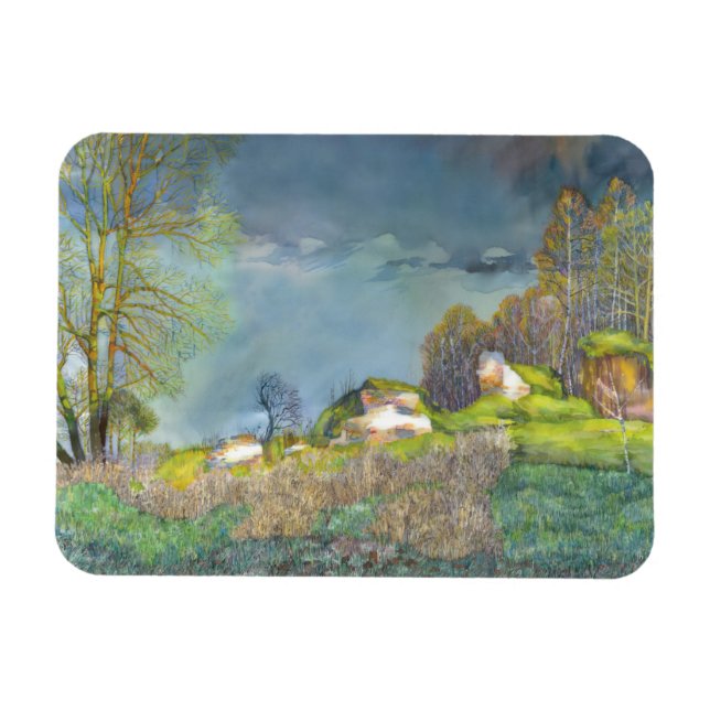 Imán Tormenta eléctrica de primavera (Horizontal)