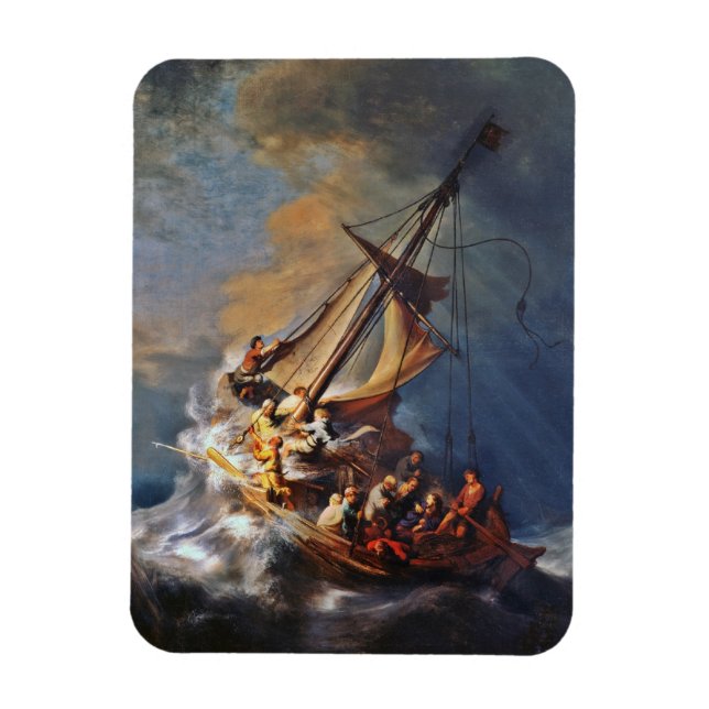 Imán Tormenta en el mar de Galilea (Vertical)