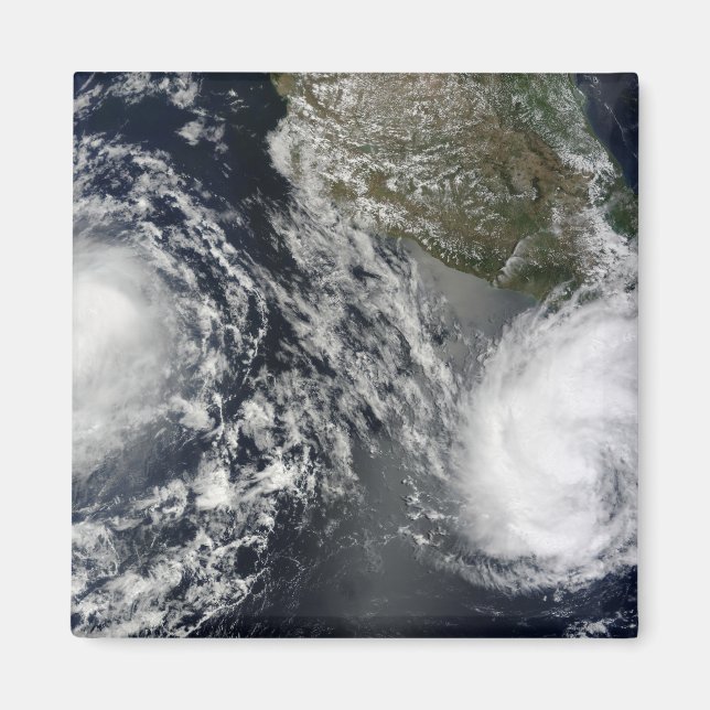 Imán Tormentas tropicales Blas y Celia (Frente)