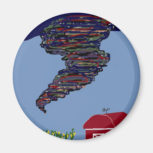 Imán ¡Tornado! (Frente)