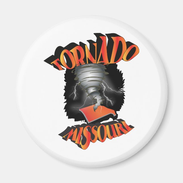 Imán Tornado Missouri (Frente)