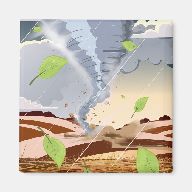 Imán Tornado Remolino (Frente)