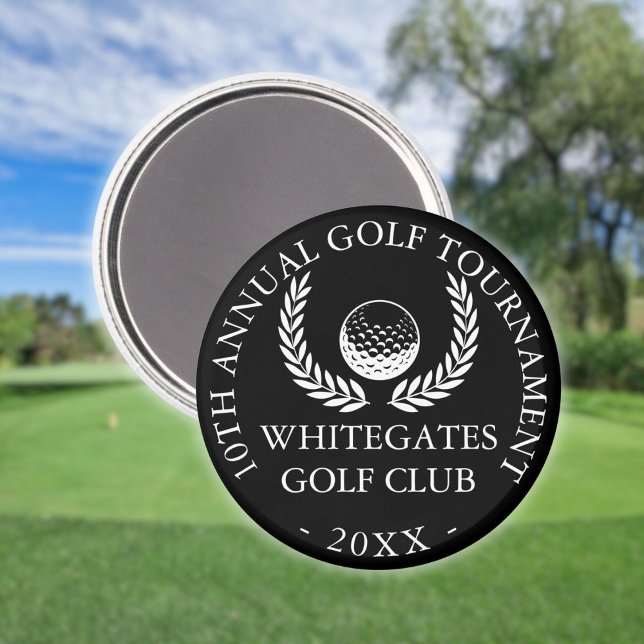 Imán Torneo de Club de Golf Personalizado (Golf Club Tournament Personalized Magnet)