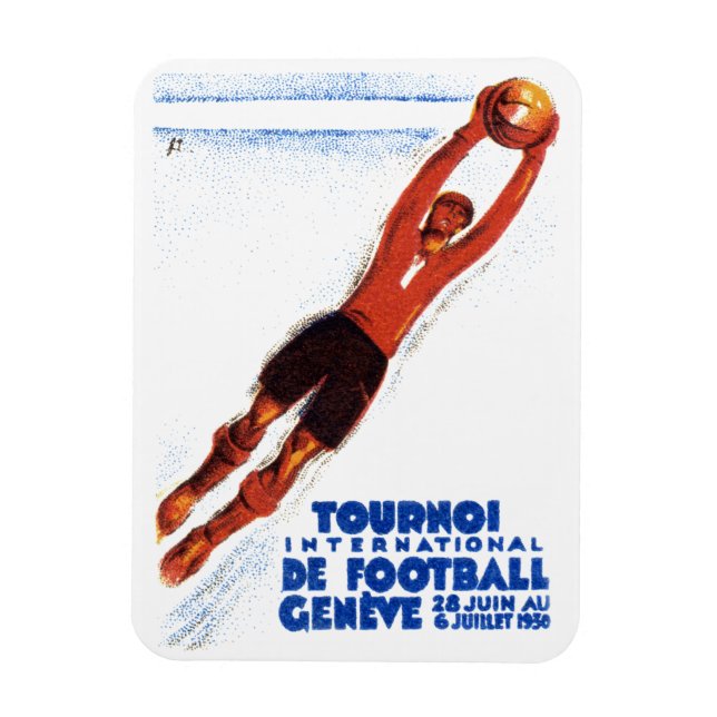Imán Torneo de Fútbol de 1930 (Vertical)