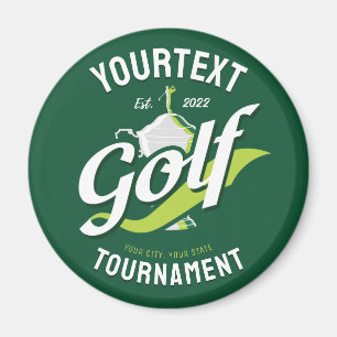 Imán Torneo de Trofeo Pro Golfer NAME Golf