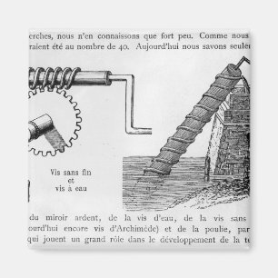 Imán Tornillo de Arquímedes